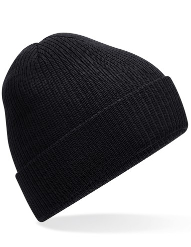 BEE-B376R-Polylana® Ribbed Beanie